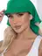 Косынка с козырьком (зеленый) КК62