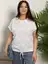 Блуза Таня (белая/цветы) Б15707-20М