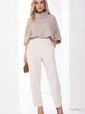 Брюки "Бертина" (молочные) Б8269