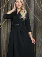 Платье Константа (черное) П11529
