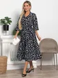 Платье Доминанта (черное/кошки) П15359-16М