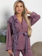 Костюм брючный Стилизация (нежно-розовый) К15332-4М