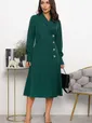 Платье Соломия (зеленое) П14215-5М