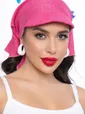 Косынка с козырьком (фуксия) КК58