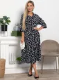 Платье Доминанта (черное/кошки) П15359-16М