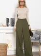 Брюки Жанин (зеленые) Б15018-10М