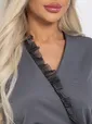 Платье Арфа (серое) П12289-10