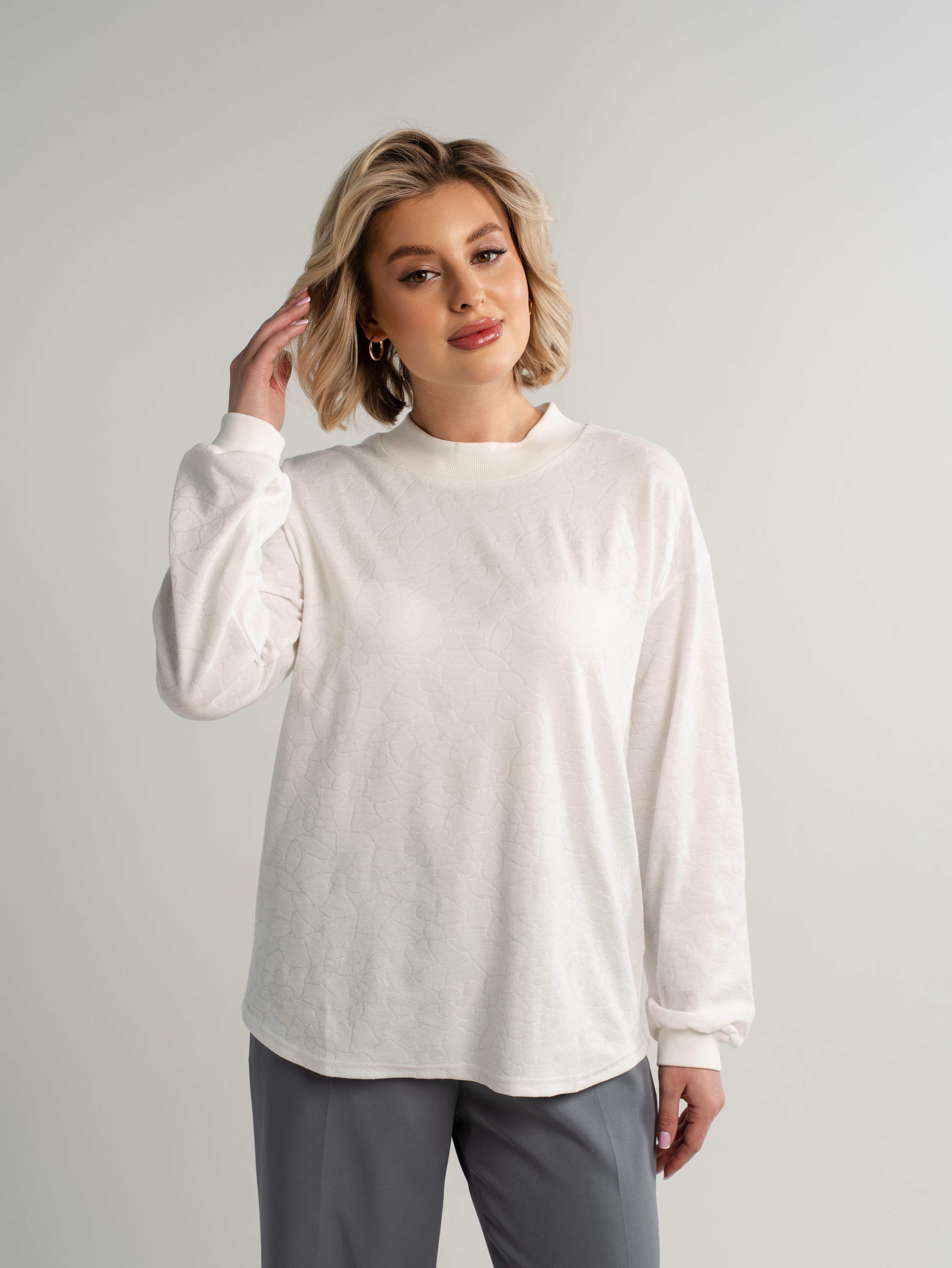 Джемпер Безмятежность (белый) Б14934-3М