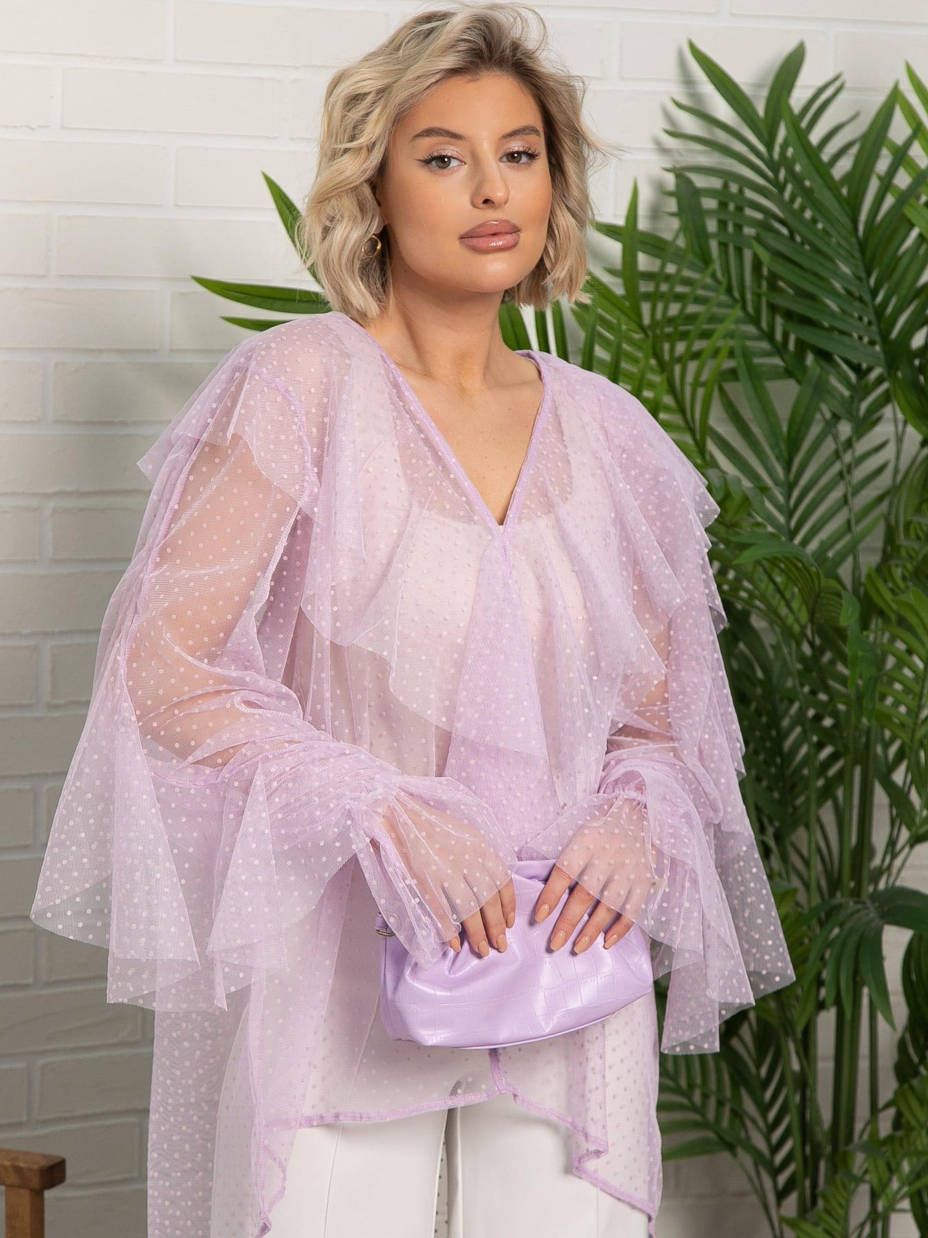 Блуза Диантус (сиреневая) Б15549-39М