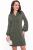 Платье "Стильная классика" (хаки) П3122 Платье "Стильная классика" (хаки) П3122