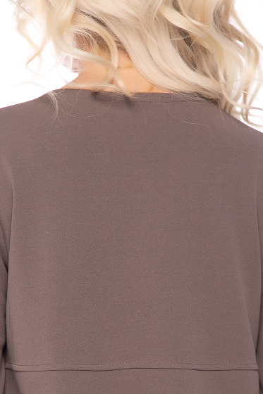 Платье "Уверенный шаг" (капучино) НЬЮ П7708