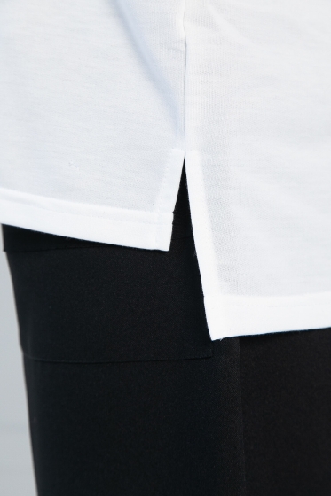 Поло Юлиана (белое/полоска) Б13073-10М