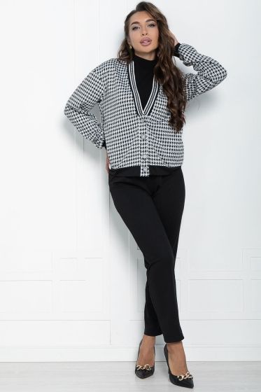 Костюм Тиона (черно-белый) К10816