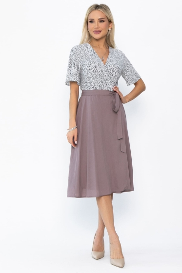 Платье Мода люкс (какао) П13846-35М