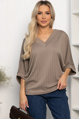 Джемпер трикотажный Джорджина (кофе с молоком) Б14245-12М