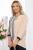 Блуза "Нежное послание" (беж) Б5316 Блуза "Нежное послание" (беж) Б5316