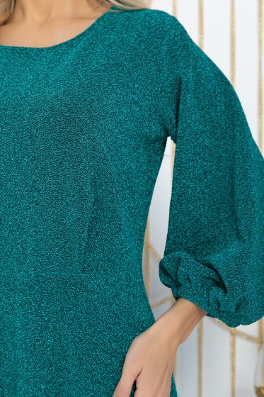 Платье Вечернее настроение (изумруд) П11743