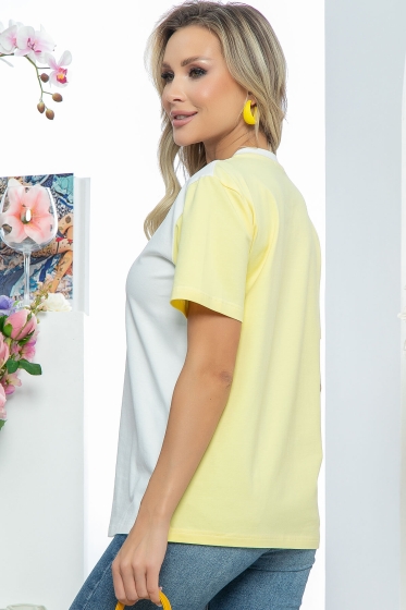 Футболка "Дарина" (желтая) Б5597