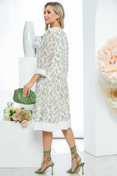 Платье "Мила" (вайт) П5522
