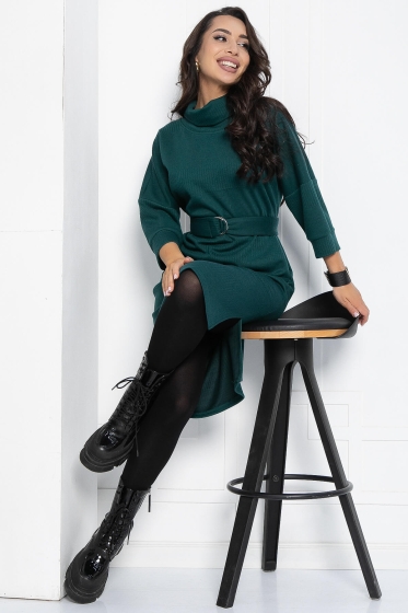Платье Никс (изумрудное) П12319-4