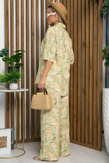 Костюм Алиот (оранжево-зеленый) К13251-7М