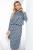 Платье "Джун" (серо-синее) П5040 Платье "Джун" (серо-синее) П5040