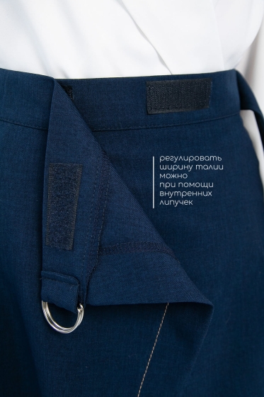 Юбка Соренто (синяя) Ю11597