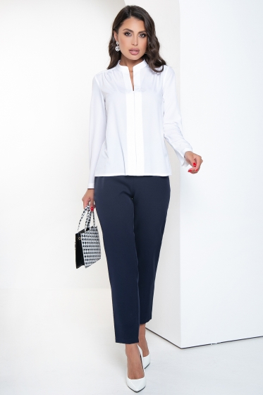 Блуза "Классика в моде!" (белая) Б2540