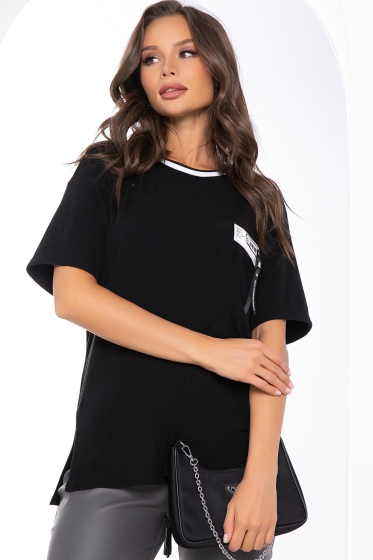 Джемпер "Ника" (черный) Б8337