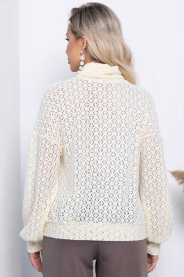 Джемпер "Вельда" Б7196 (молочный)