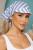 Косынка с козырьком (морская голубая) КК17 Косынка с козырьком (морская голубая) КК17