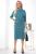 Платье "Лёгкое настроение" (бирюза) П7431 Платье "Лёгкое настроение" (бирюза) П7431