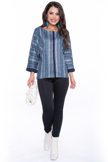 Джемпер "Взрывная волна" (полоска) Б2731