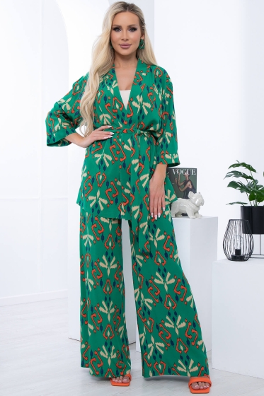 Костюм "Зарина" (яркая зелень) К6750