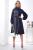 Платье "Королева красоты" (синее/полоска) П7405 Платье "Королева красоты" (синее/полоска) П7405