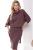 Платье "Антония" (ягодное) П7974 Платье "Антония" (ягодное) П7974