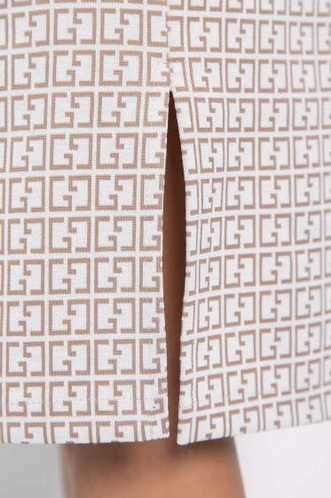 Платье Никс (светло-бежевое) П12756-4М