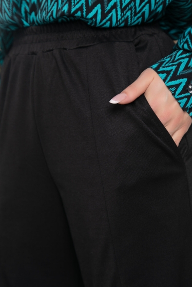 Брюки "Фрида" (черные) Б8595