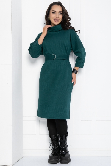 Платье Никс (изумрудное) П12319-4