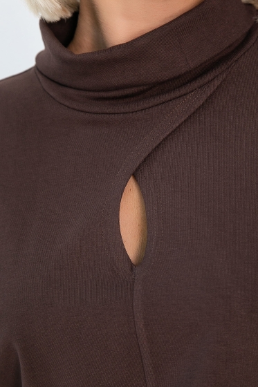 Джемпер Тринити (коричневый) Б14241-1М