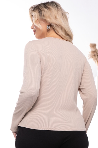 Лонгслив "Ярослава" (беж) Б7675