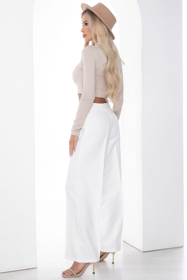 Брюки Мне по вкусу айвори Б10174