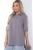 Блуза "Магда" (серая) Б8903 Блуза "Магда" (серая) Б8903