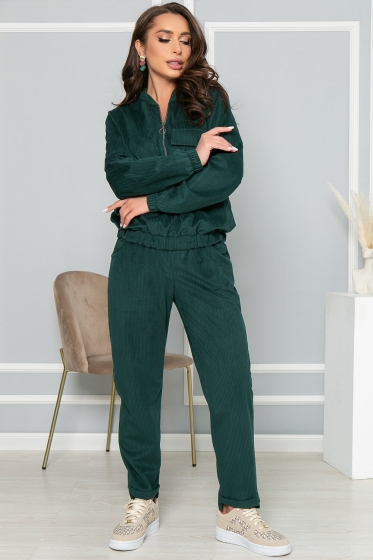 Костюм "Августа" (изумруд) К5140