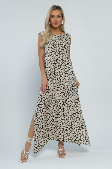 Платье Иниша (бежевое) П13527-4М