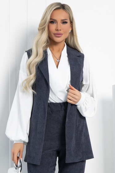 Костюм Амстердам (серо-синий) К12809-12М