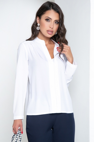 Блуза "Классика в моде!" (белая) Б2540