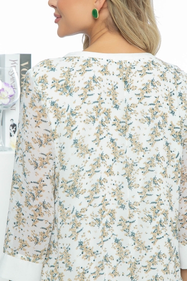 Платье "Мила" (вайт) П5522