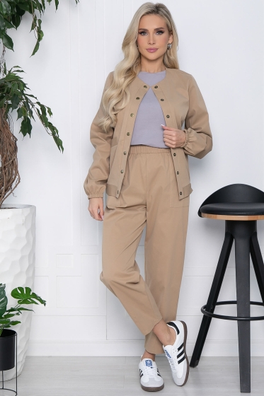 Бомбер Диамант (беж) Б10557