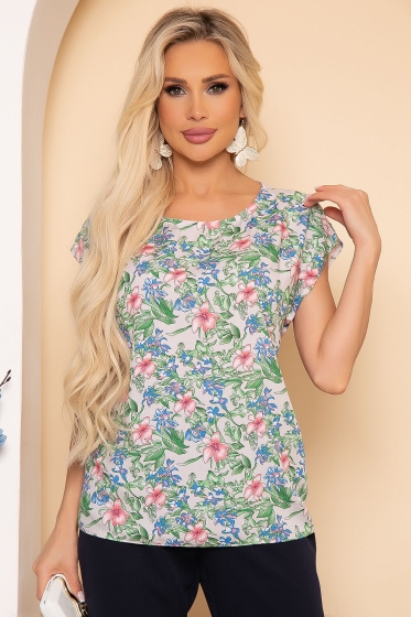 Блуза "Цветочный сад" Б3889